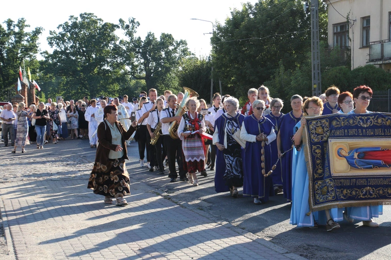 Skępe. Pogrzeb Matki Bożej
