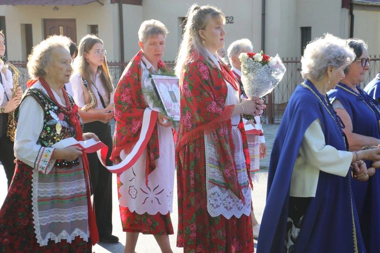 Skępe. Pogrzeb Matki Bożej