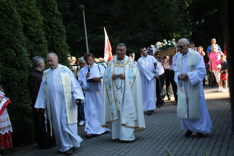 Skępe. Pogrzeb Matki Bożej