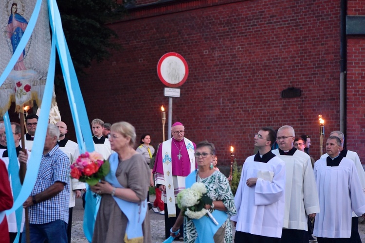 Frombork. Wigilia uroczystości Wniebowzięcia NMP