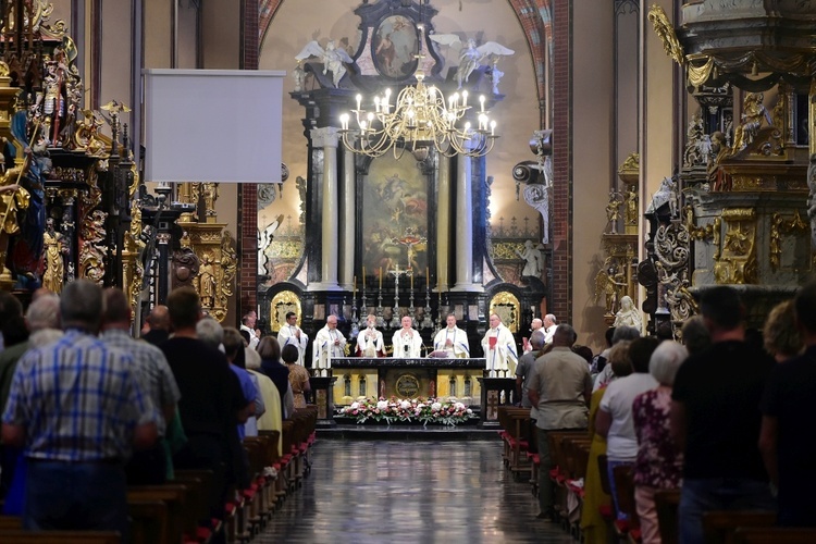 Frombork. Wigilia uroczystości Wniebowzięcia NMP