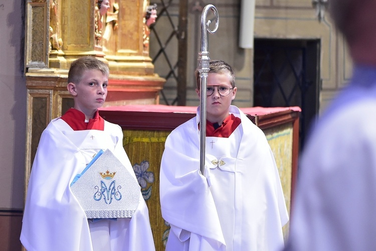 Frombork. Wigilia uroczystości Wniebowzięcia NMP