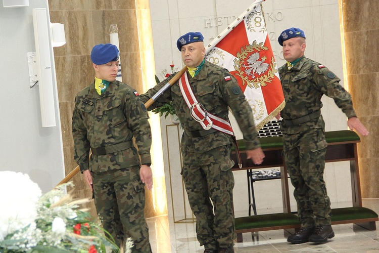 Uroczystości wojskowe w kościele garnizonowym