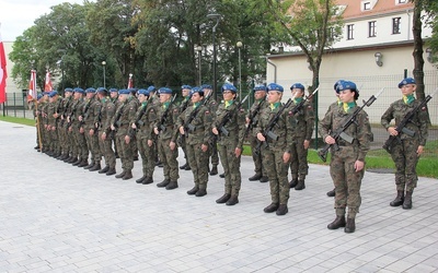 Uroczystości wojskowe w kościele garnizonowym