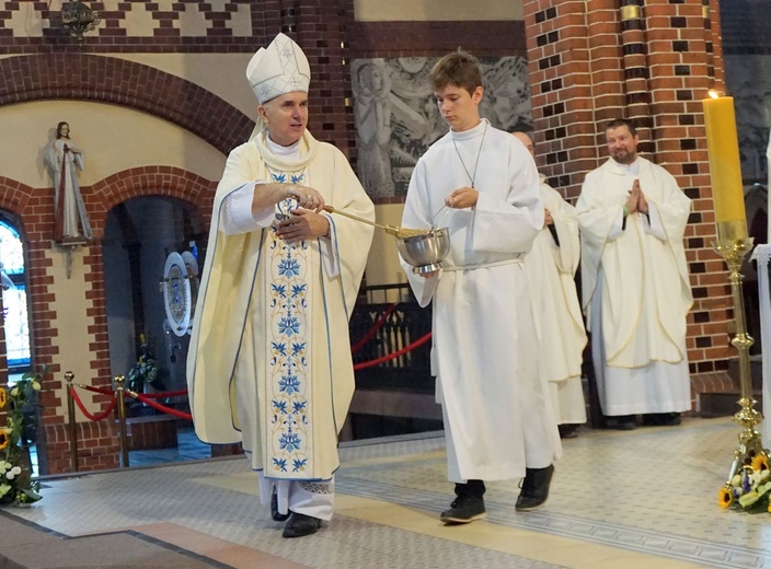 Eucharystia na rozpoczęcie pieszej pielgrzymki 