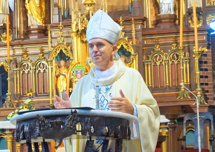 Eucharystia na rozpoczęcie pieszej pielgrzymki 