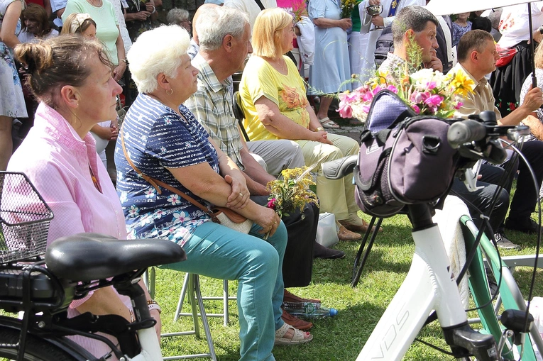Pielgrzymka rodzin - kwiaty i zioła