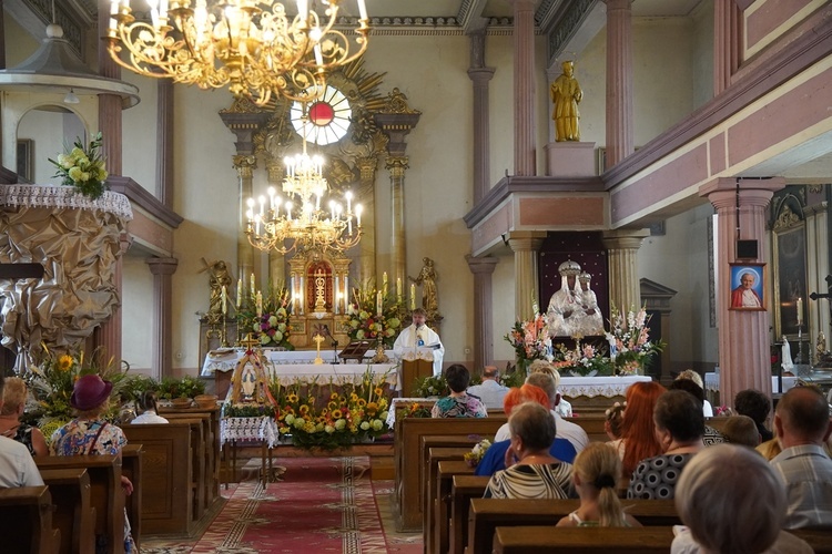 Uroczystości odpustowe w Solnikach Małych