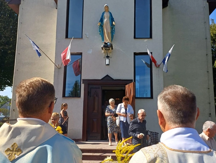 Poświęcenie figury Maryi w malborskiej parafii