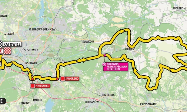 Tour de Pologne. Utrudnienia i zmiany w ruchu w Katowicach