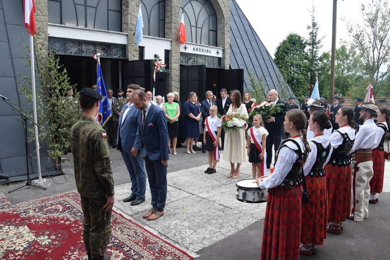 Patriotyczne uroczystości w Glisnem