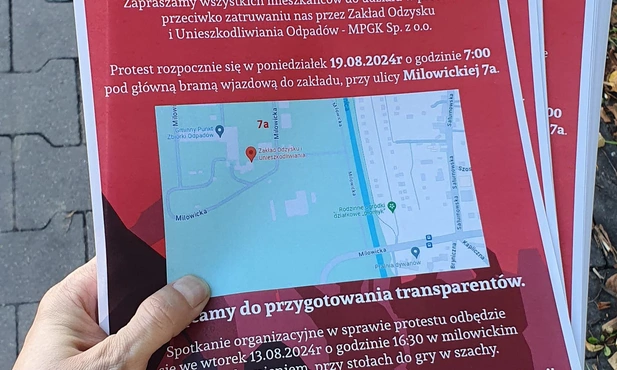 Katowice. Mieszkańcy sosnowieckiej dzielnicy Milowice będą protestować. Skarżą się na odór