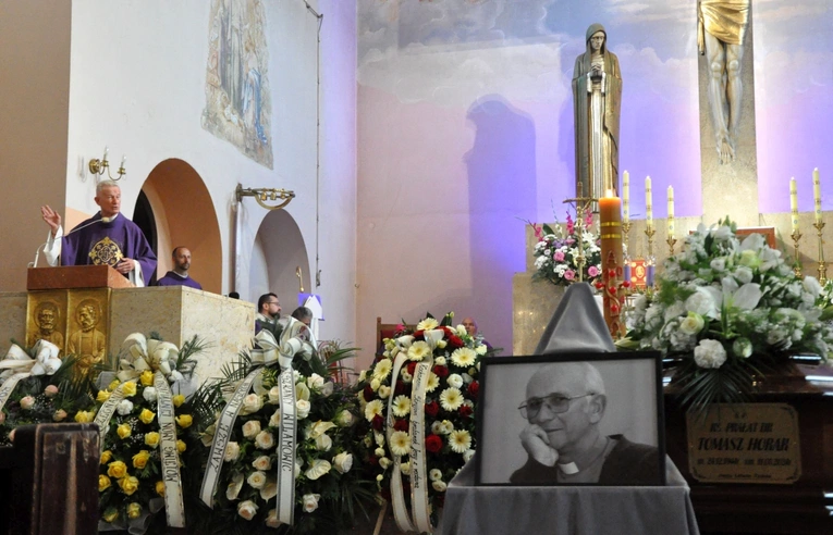 Pożegnanie śp. ks. Tomasza Horaka