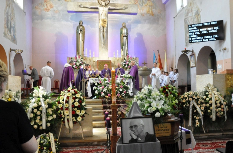 Pożegnanie śp. ks. Tomasza Horaka