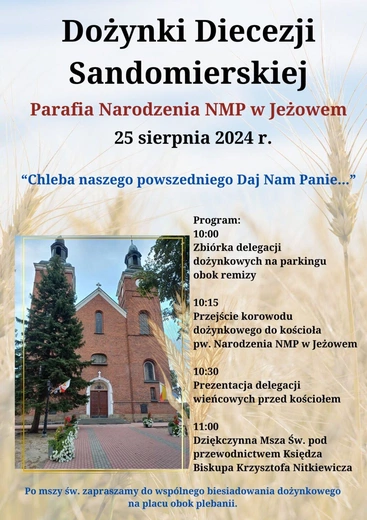 Diecezjalne święto dziękczynienia