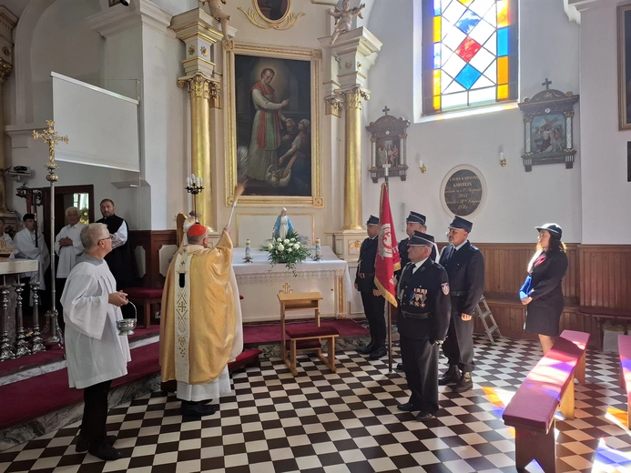 Poświęcenie koscioła w Pawłowicach