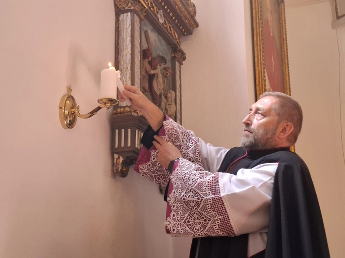 Poświęcenie koscioła w Pawłowicach