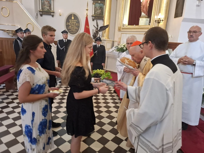 Poświęcenie koscioła w Pawłowicach