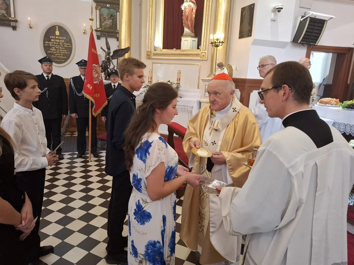 Poświęcenie koscioła w Pawłowicach