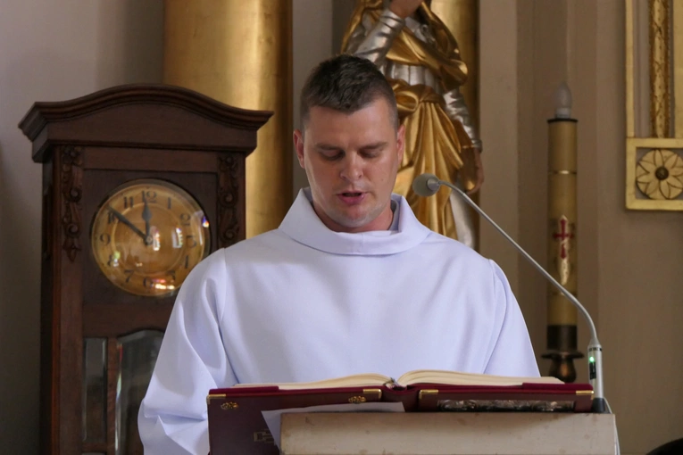 Poświęcenie koscioła w Pawłowicach