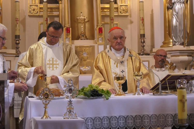 Poświęcenie koscioła w Pawłowicach