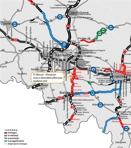 Śląskie. Ruszyła budowa kolejnego odcinka S1 Mysłowice - Bielsko-Biała