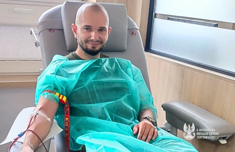 Radomscy terytorialsi oddali krew