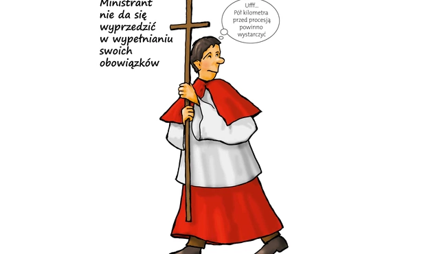 Powakacyjna pielgrzymka ministrantów
