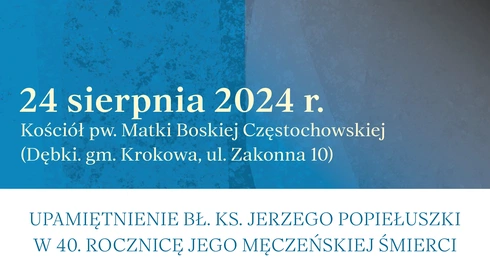 Pamięci ks. Jerzego Popiełuszki - uroczystości w Dębkach