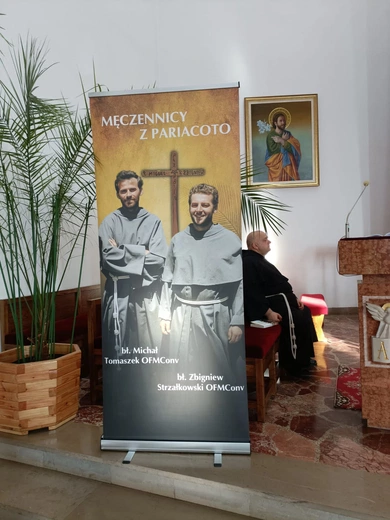 Wprowadzenie relikwii męczenników z Pariacoto