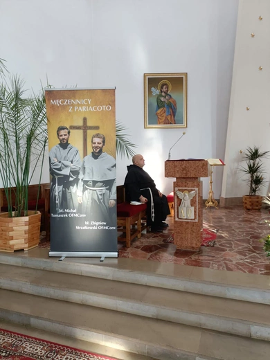 Wprowadzenie relikwii męczenników z Pariacoto