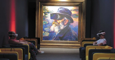 Laserowy Monet