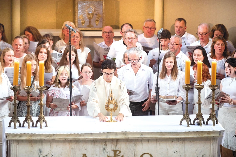 Koncert finałowy odbył się w kościele Bożego Ciała i był okazją do szczególnej adoracji Najświętszego Sakramentu.