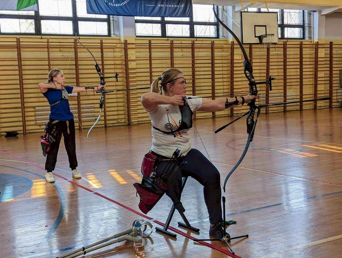 Trening Mileny Olszewskiej.