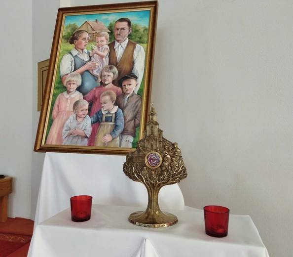 Peregrynacja relikwii bł. rodziny Ulmów w archidiecezji lubelskiej