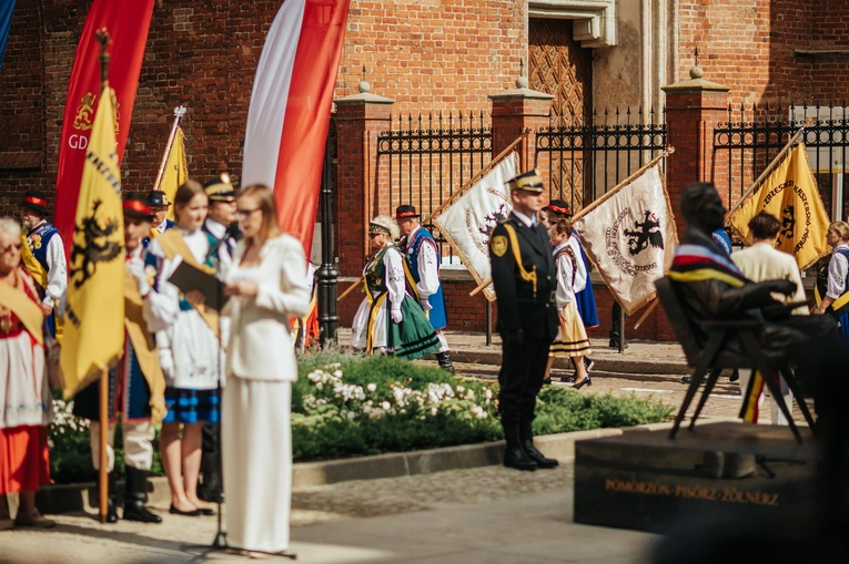 Odsłonięcie pomnika Lecha Bądkowskiego