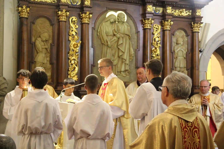 Poświęcenie nowych organów w limanowskiej bazylice