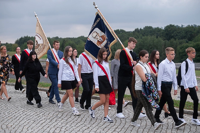 Msza św. w Gross-Rosen