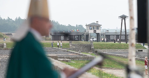 Msza św. w Gross-Rosen