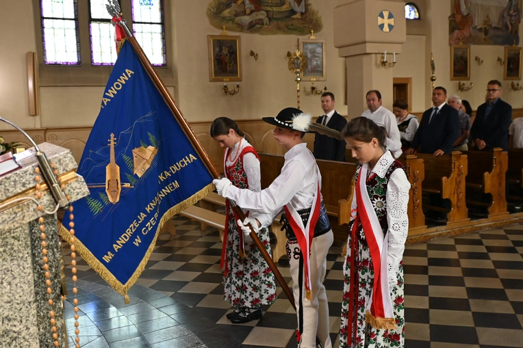 Początek roku szkolnego w Czerwiennem Dolnem