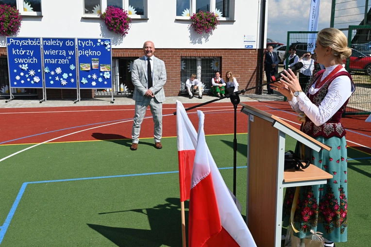 Początek roku szkolnego w Czerwiennem Dolnem