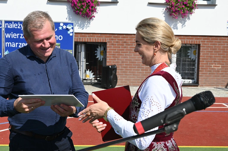 Początek roku szkolnego w Czerwiennem Dolnem