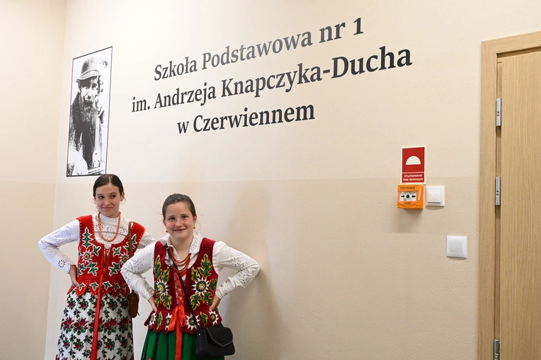 Początek roku szkolnego w Czerwiennem Dolnem