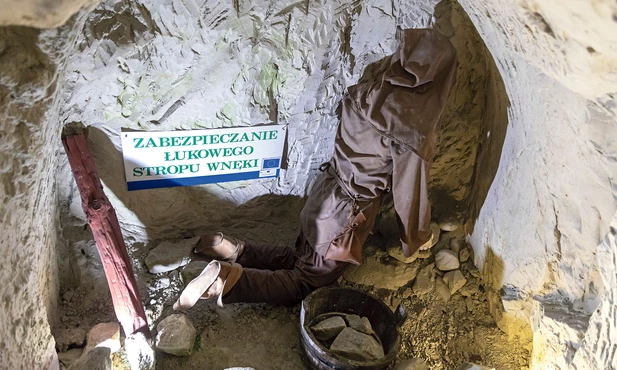 W kopalni kredy w Chełmie  nie pracowali zawodowi górnicy, tylko mieszkańcy