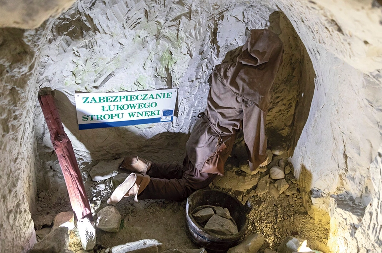 W kopalni kredy w Chełmie  nie pracowali zawodowi górnicy, tylko mieszkańcy
