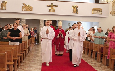 Mszy św. przewodniczył bp Marek Solarczyk.