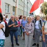 Płock. Wyjście pielgrzymki do Skępego