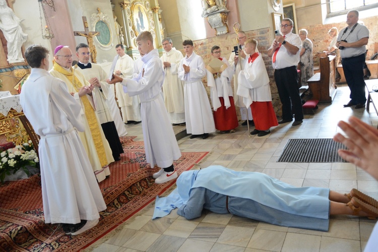 Gościęcin. Wieczyste śluby pustelnicze