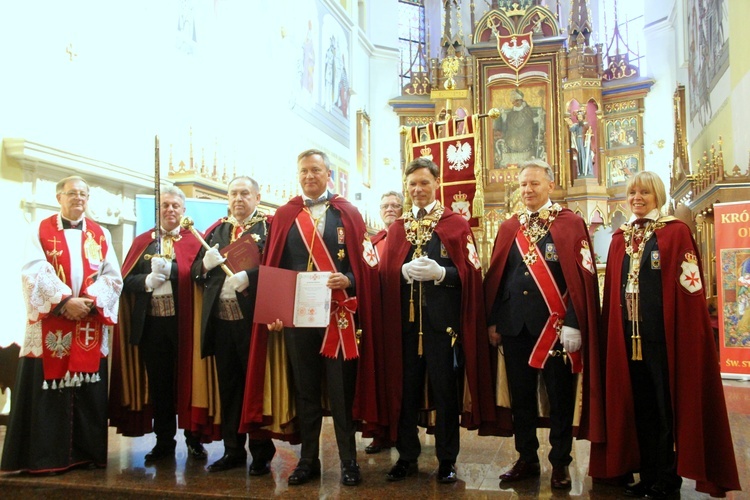 195. Inwestytura Królewskiego Orderu św. Stanisława w Szczepanowie