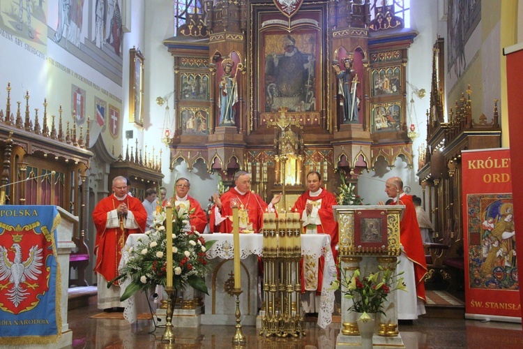 195. Inwestytura Królewskiego Orderu św. Stanisława w Szczepanowie